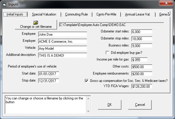 Calculate the Personal Use of a Company Auto